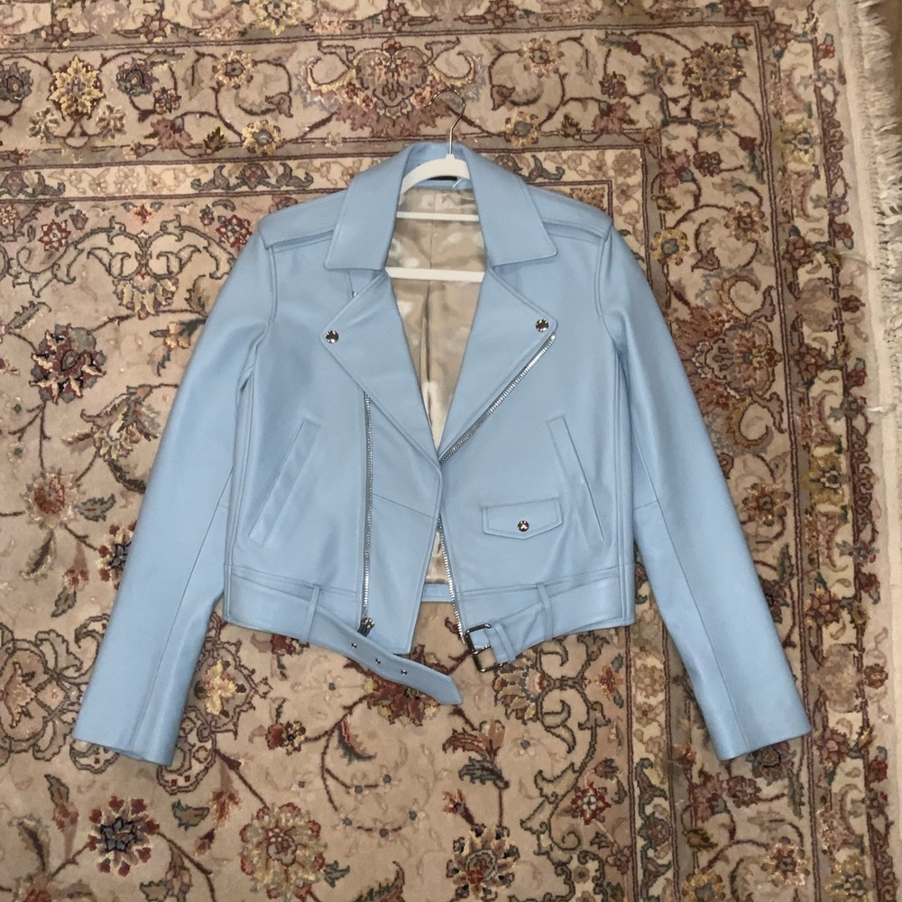 Theory leather jacket